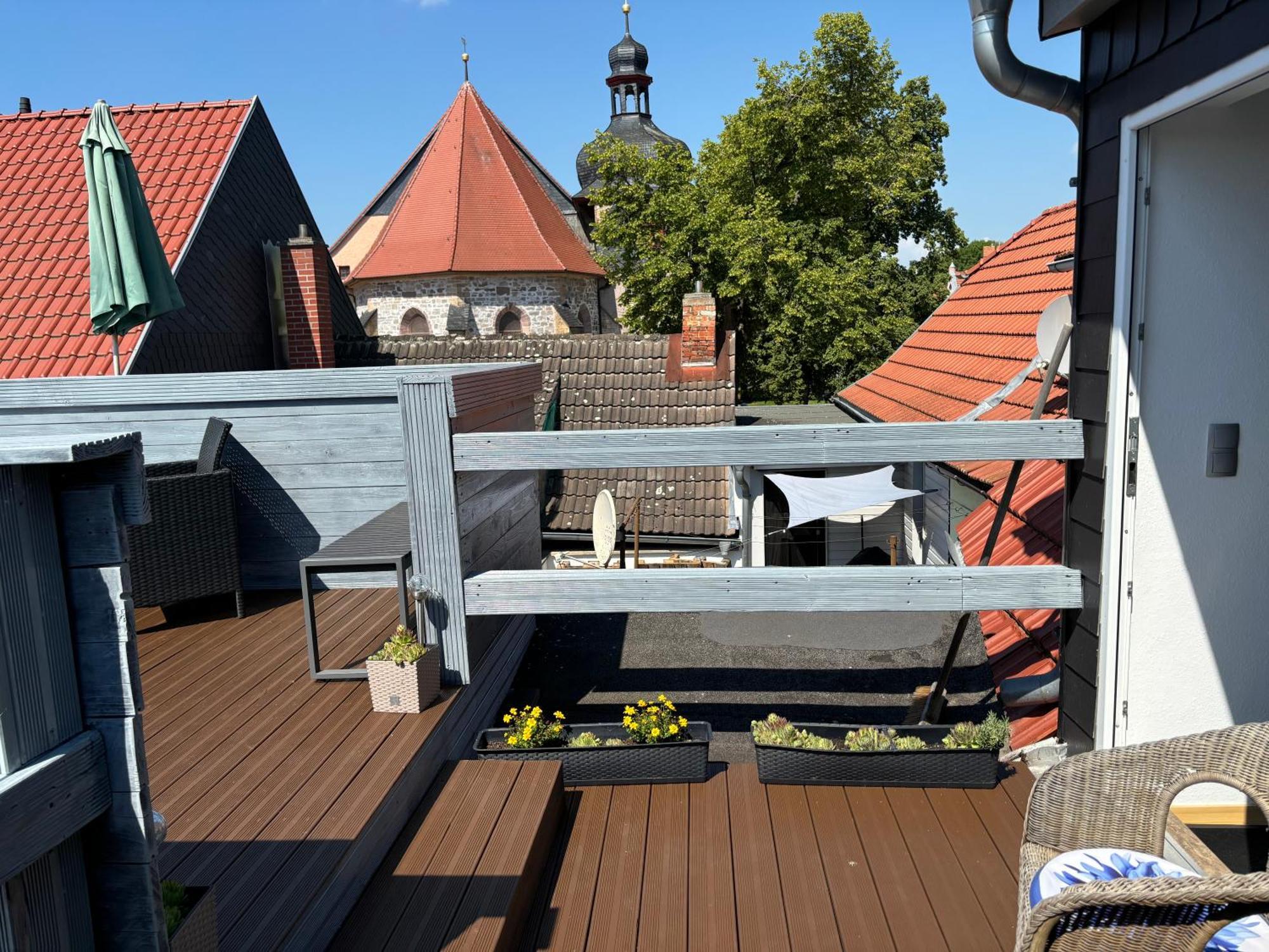 Ferienwohnung Bad Frankenhausen Exterior foto